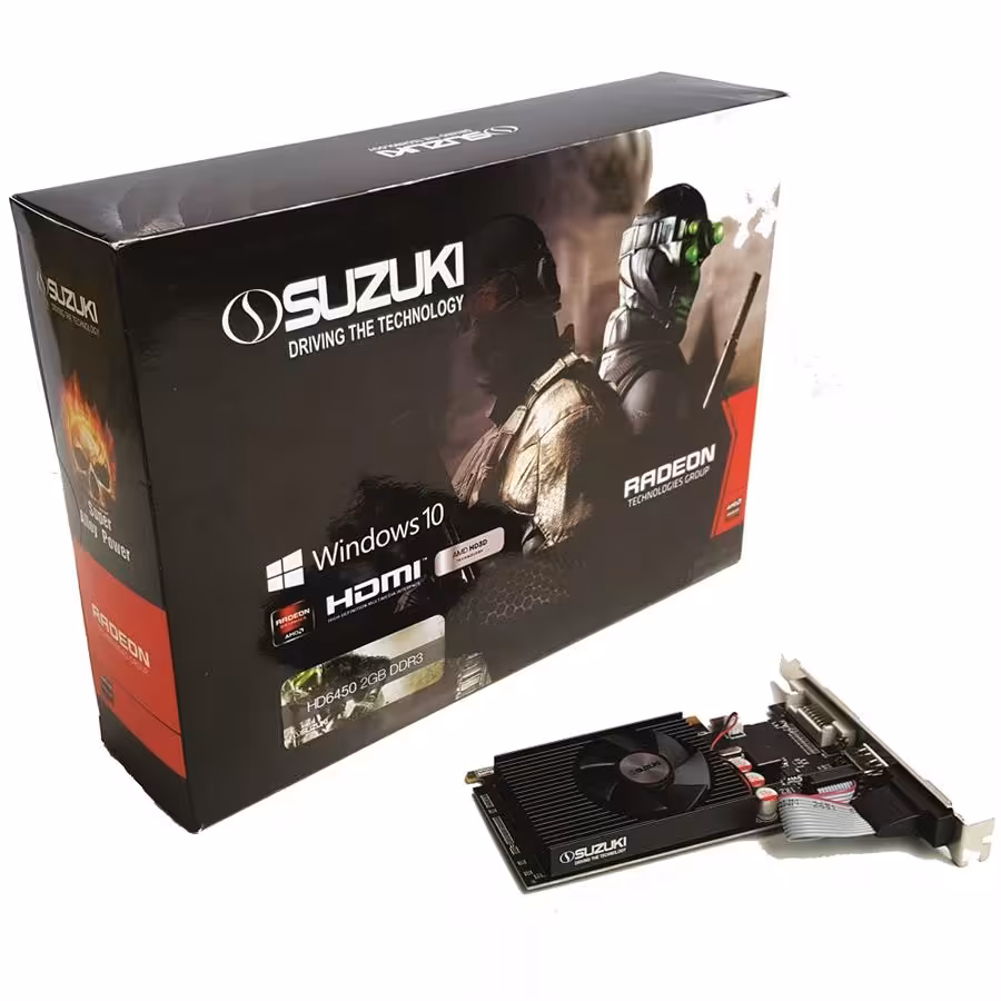 کارت گرافیک سوزوکی مدل اچ دی 6450 با ظرفیت 2 گیگابایت