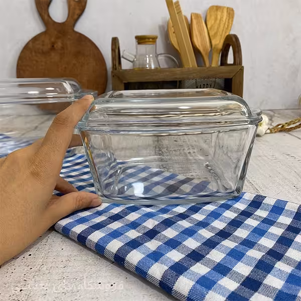 قابلمه شیشه ای مدل پردیس اصفهان سایز کوچک
