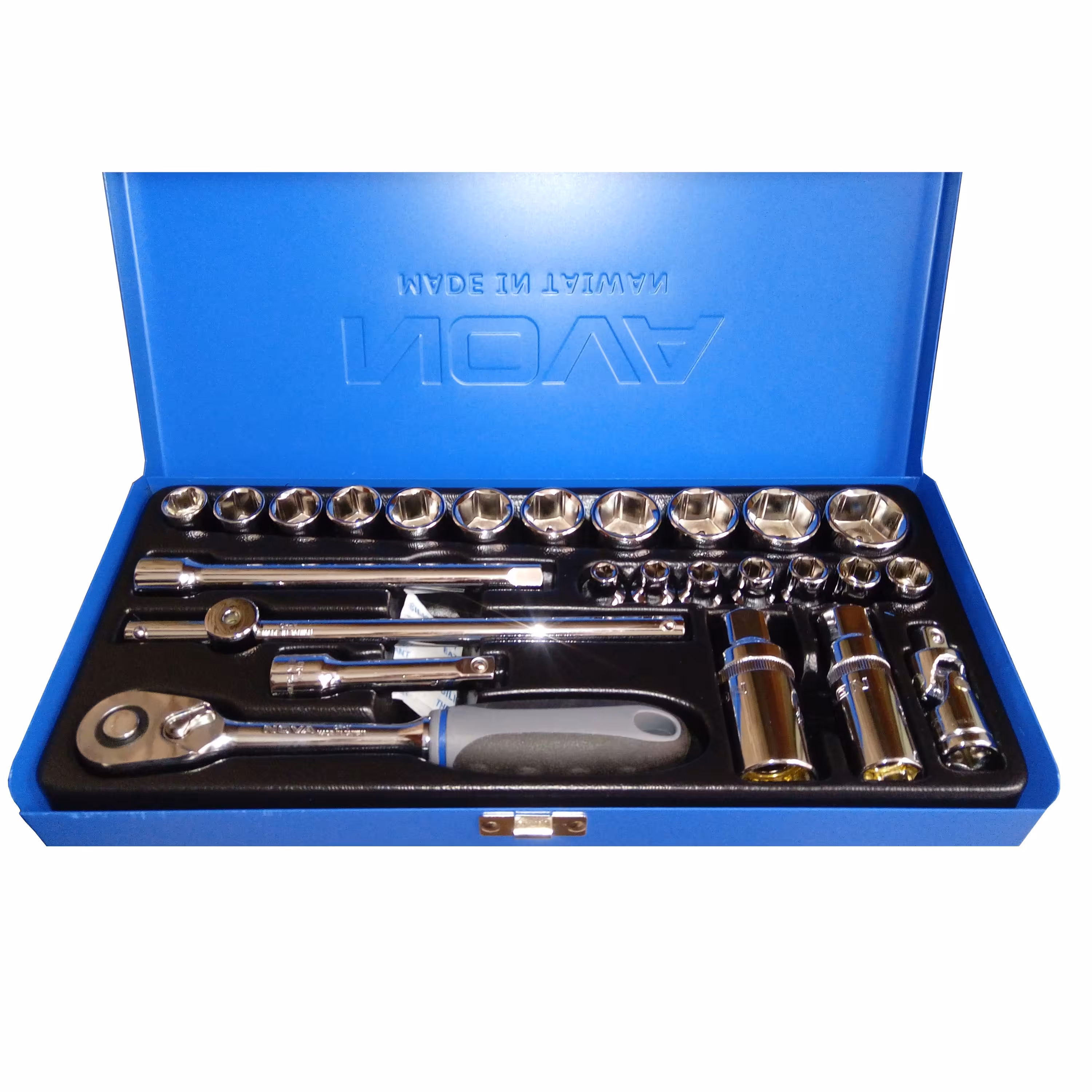 جعبه بکس 25 پارچه فول پولیش نووا تایوان کد NTS-7400 - ارسال پستی رایگان