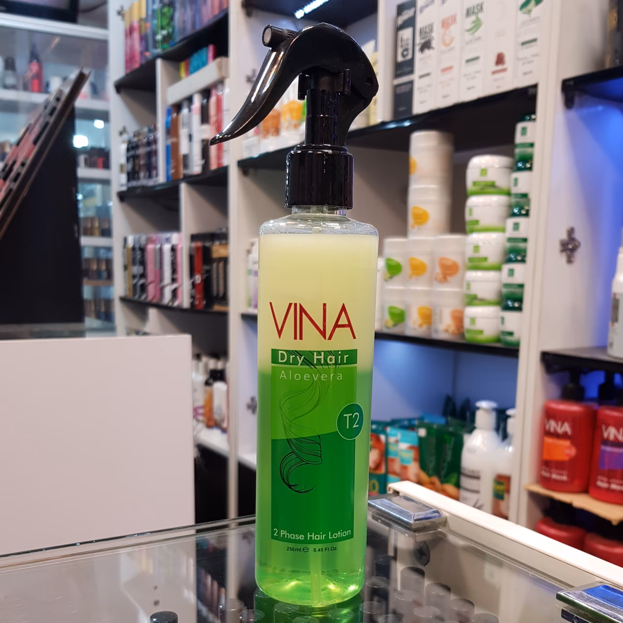 لوسین دو فازی مناسب موی خشک وینا(Vina)