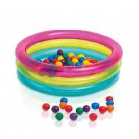 استخر توپ کودک گرد Intex Classic 3-Ring Baby Ball Pit Pool