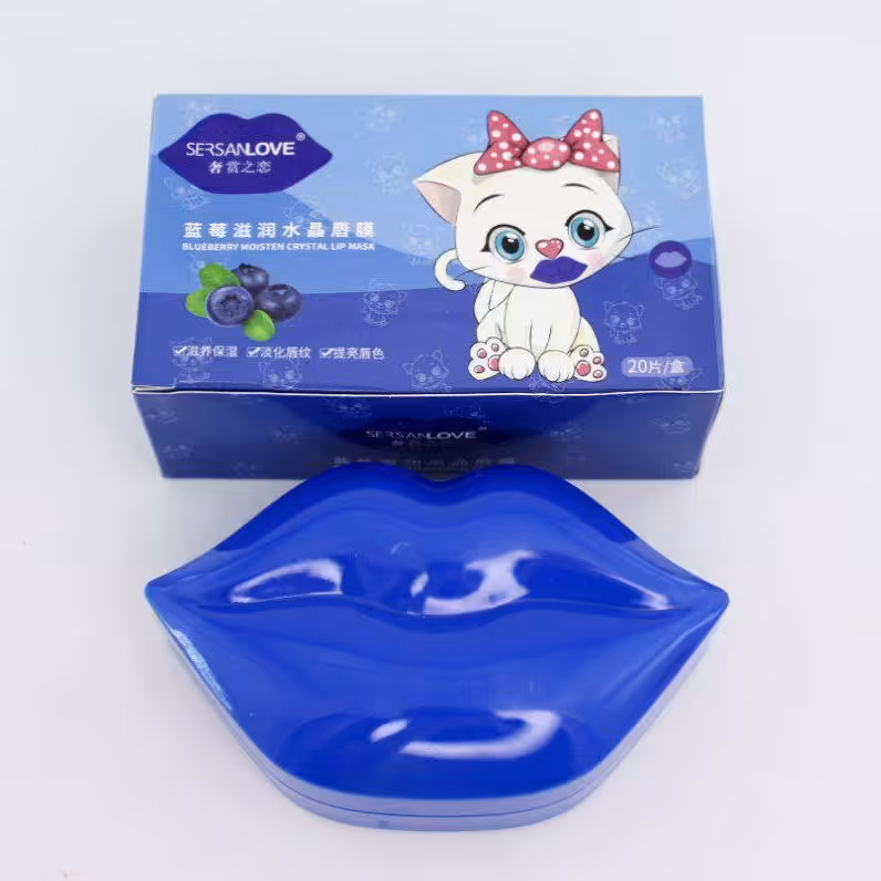 ماسک لب کاسه ای بلوبری سرسان لاو