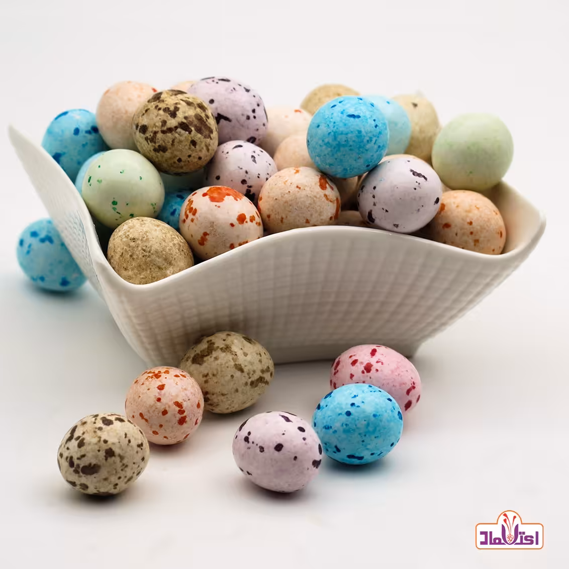 شکلات سنگی بلدرچینی اعلا (جیلی بیلی) 500 گرمی اعتماد سطلی