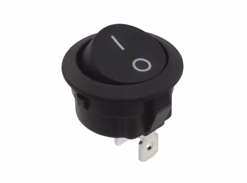 کلید راکر دوحالته گرد دو پین | amazonchi