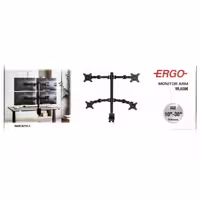 خرید پایه نگهدارنده 4 مانیتور ارگو Ergo WLA006 با بهترین قیمت