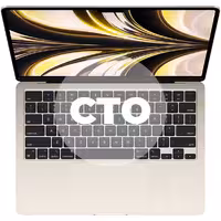 مک بوک ایر 13.6 اینچ M2 کاستوم پردازنده 8core - 8core حافظه رم 16 گیگابایت هارد 1 ترابایت استارلایت - Hiapple.ir