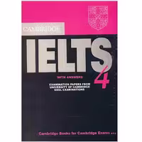کتاب زبان Cambridge IELTS 4 اثر جمعی از نویسندگان نشر ابداع
