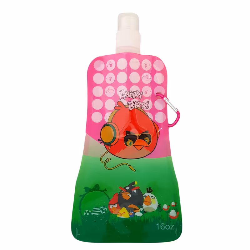 قمقمه کودک مدل ساندیسی طرح angry birds گنجایش 0.480 لیتر