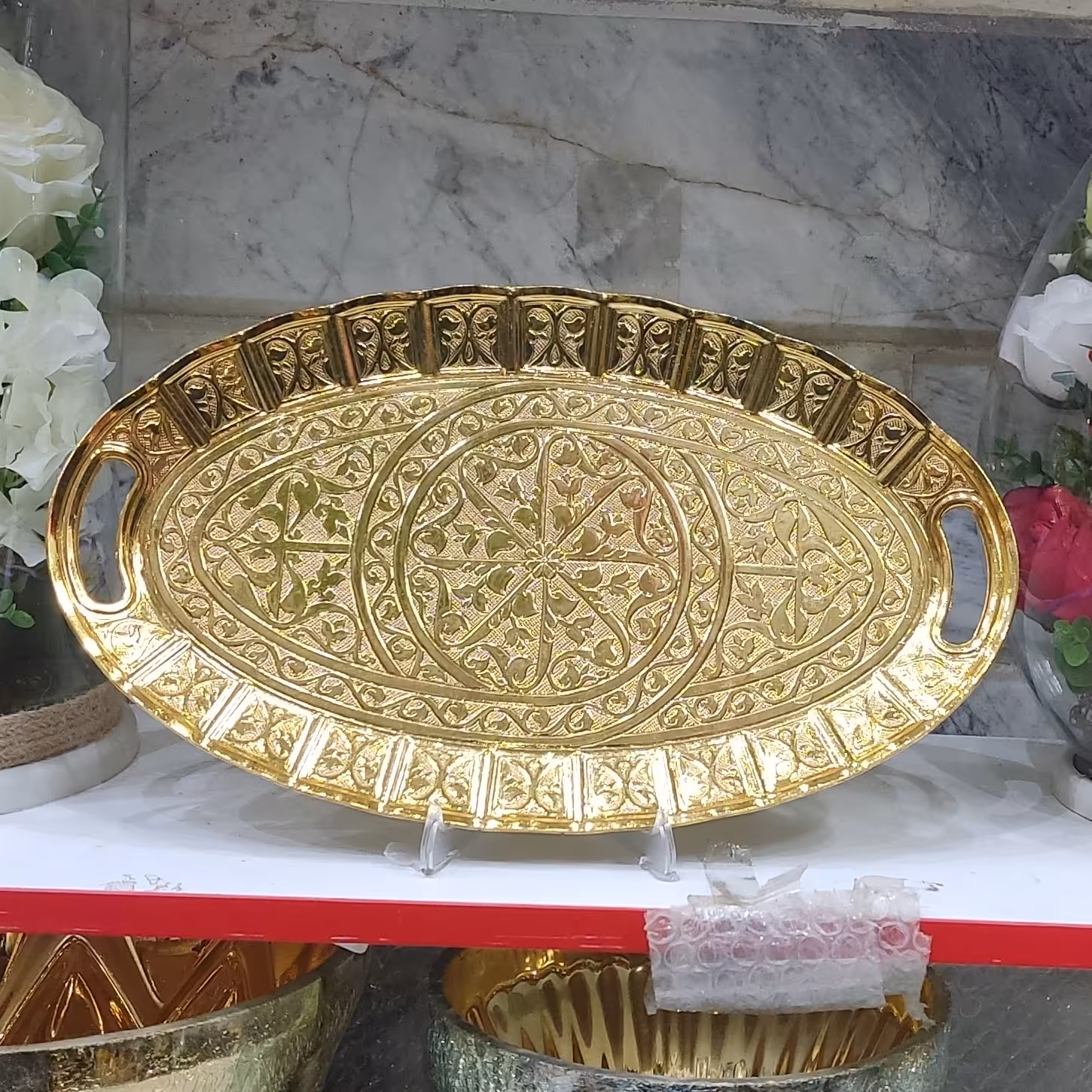 سینی رولت خوری بیضی