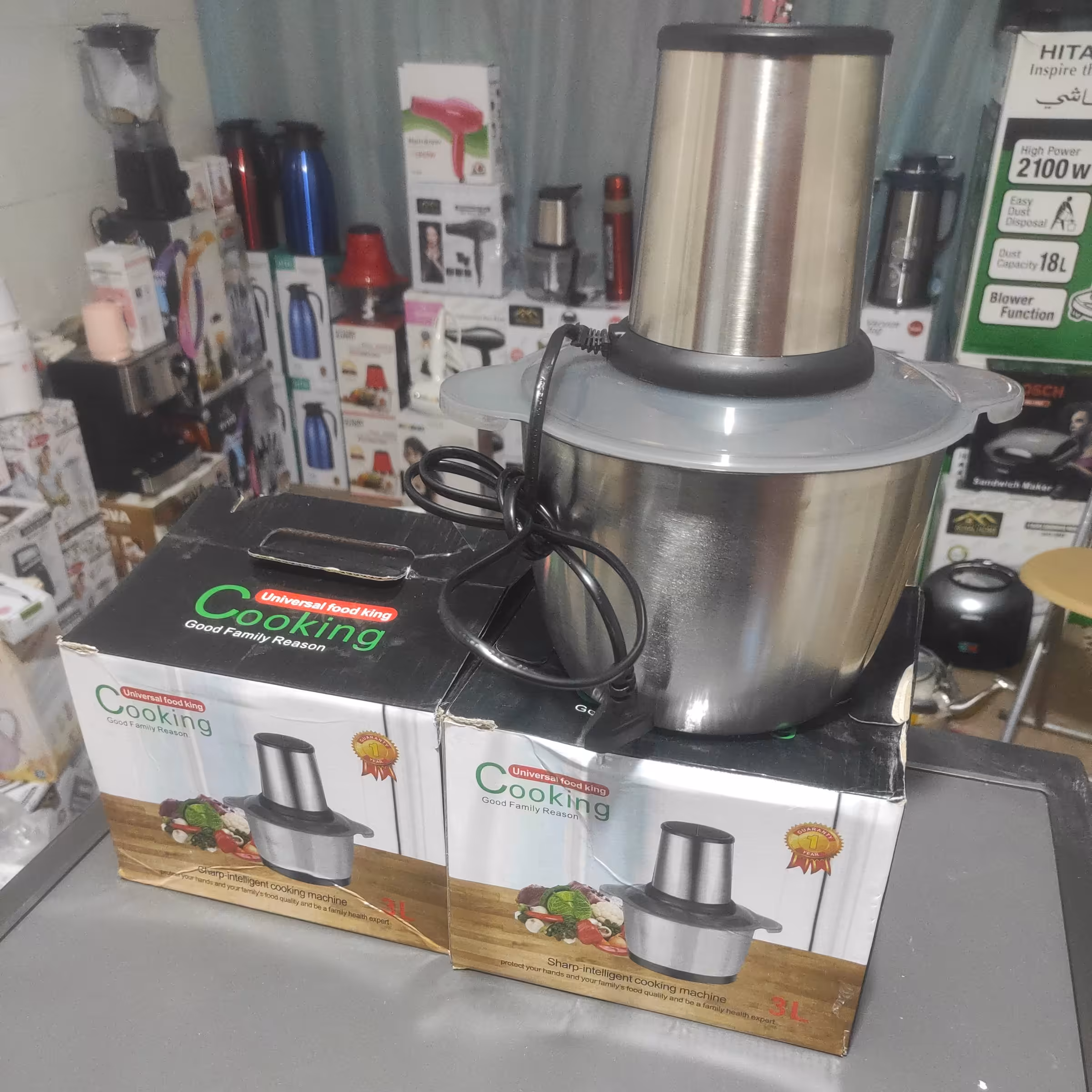 خرد کن 3لیتری کوکینگ