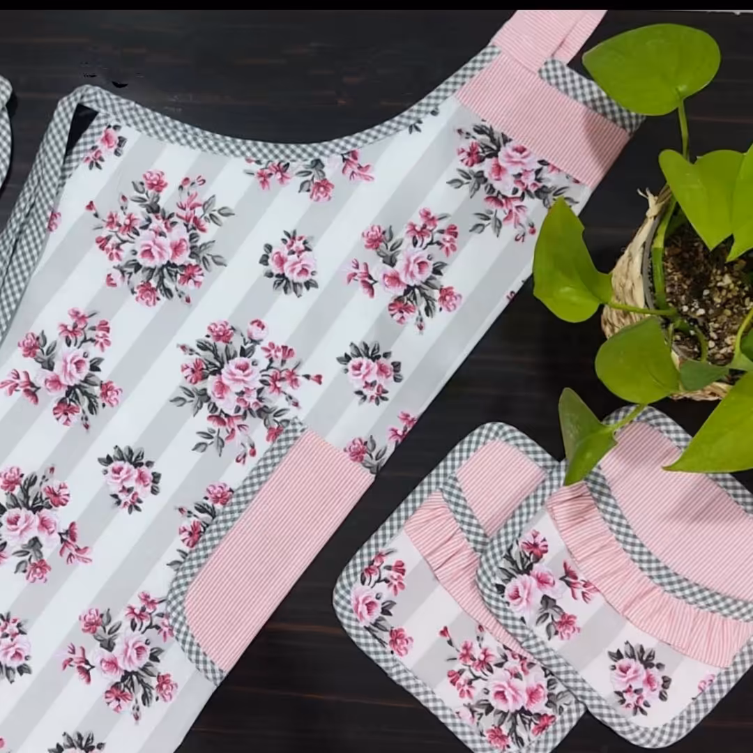 ست پیشبند و دستگیره 