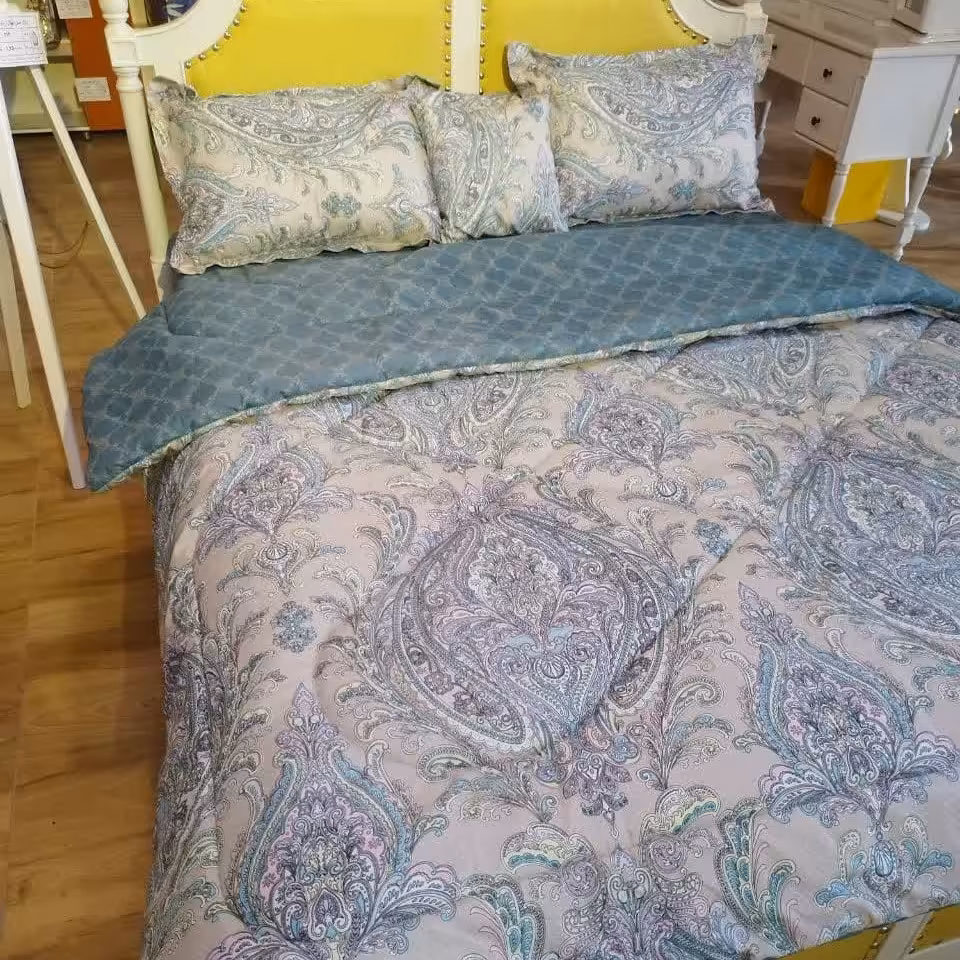 روتختی تکنفره 120 کتان پلی استر کد 363 دو رو 