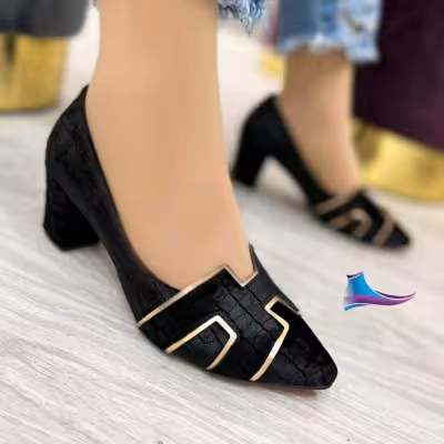 کفش پاشنه دار زنانه مجلسی. کیفیت و پاخور عالی