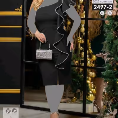 پیراهن شب زنانه کرپ مدل پیراهن مجلسی زنانه