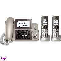 تلفن بی سیم پاناسونیک مدل KX-TGF352 مجموعه 3 عددی