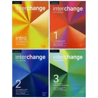 کتاب Interchange  اثر Jack C Richard انتشارات کمبریج 4جلدی رحلی