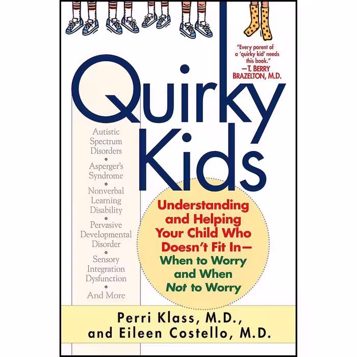 کتاب زبان اصلی Quirky Kids اثر Perri Klass and Eileen Costello
