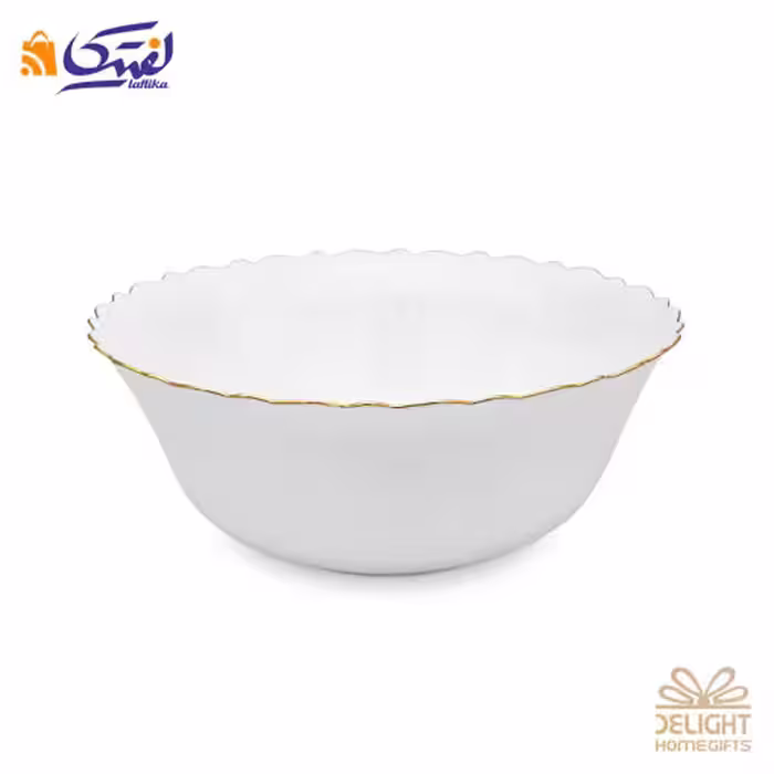 کاسه اپال دیلایت لب طلایی سایز 24 کد 212 قالب V