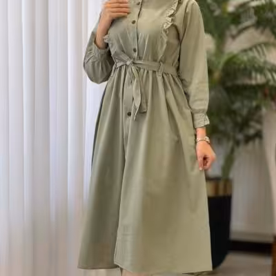 پیراهن ساحلی زنانه لنین مدل نیلوفر