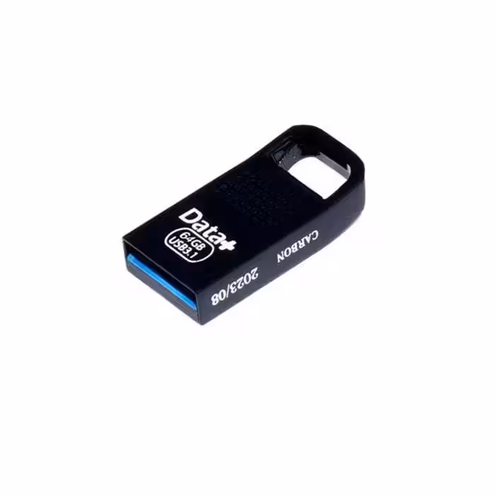 فلش مموری دیتا پلاس USB 3.1 مدل Carbon Black با ظرفیت 64 گیگابایت