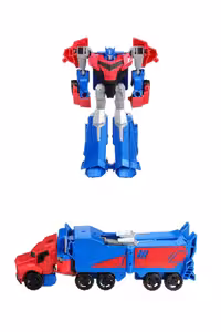 اسباب بازی های فیگور شخصیت ماشین TIR ROBOT که می تواند در 9 مرحله با بدنه فلزی 20 سانتی متر تبدیل شود Mofy Baby