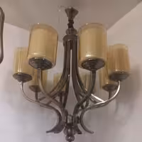 لوستر لهستانی مدل شکوفه محصول لوستر کلاسیک آیلین((پس کرایه))