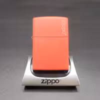 فندک قرمز رنگ لوگو دار زیپو اورجینال 