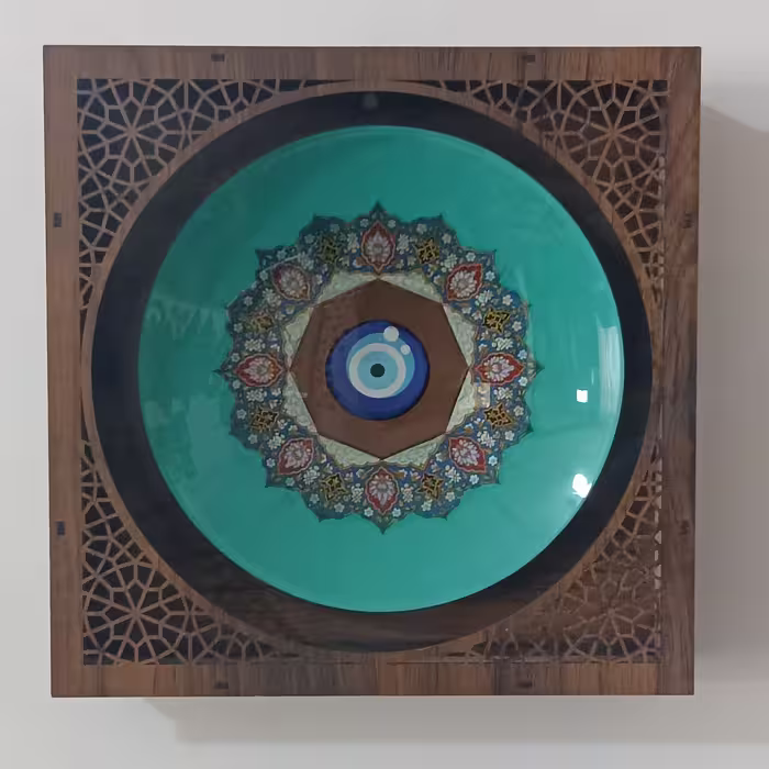 دیوار کوب چشم نظر  25سانتی 1