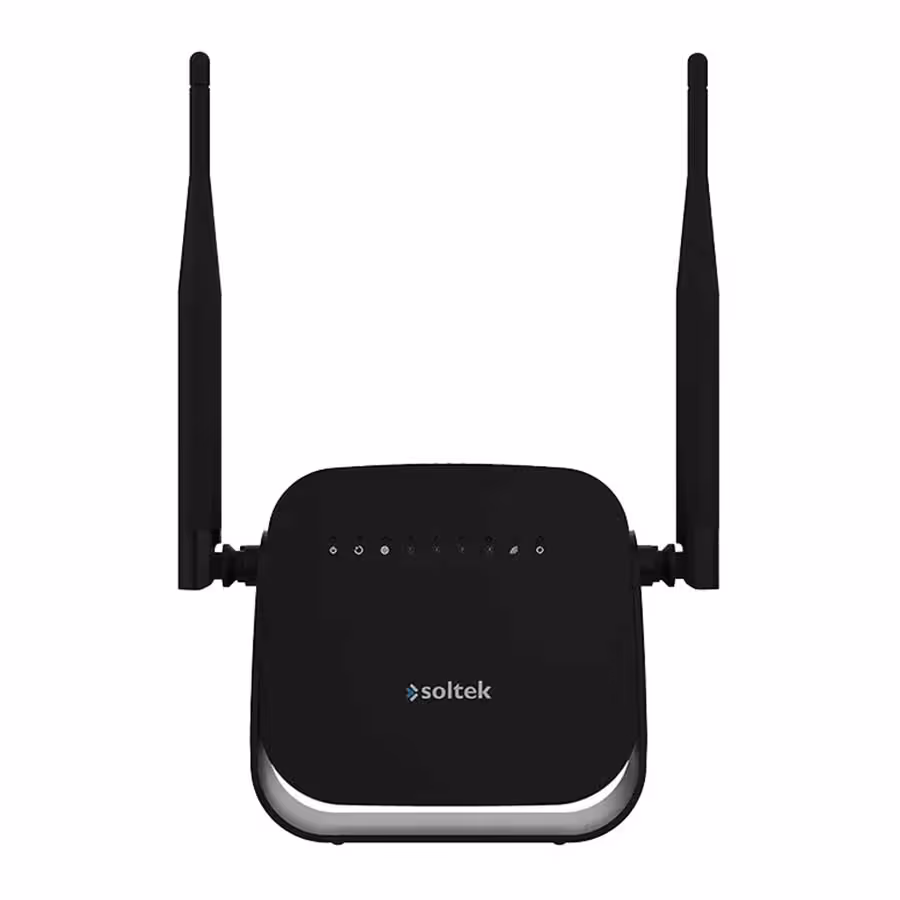قیمت و خرید مودم روتر  ADSL2 بیسیم N300 سولتک مدل ST-WM305N | یاس ارتباط