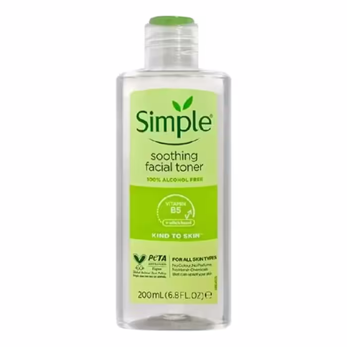 تونر سیمپل مدل Kind to Skin Soothing Facial Toner | تسکین‌دهنده و آبرسان صورت