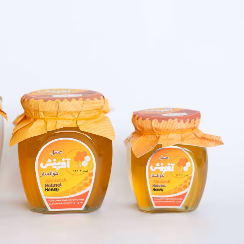 عسل انگبین 460 گرمی ساکارز زیر5