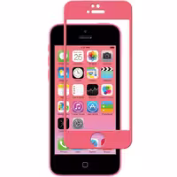 موشی آی ویزور گلس مخصوص آیفون SE/5/5s/5c - صورتی - Hiapple.ir