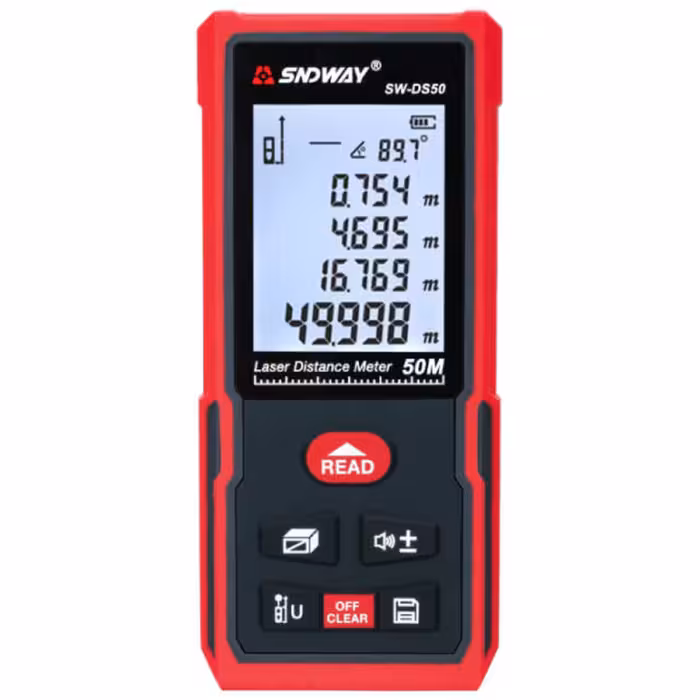 متر لیزری سندوی مدل SW-DS50