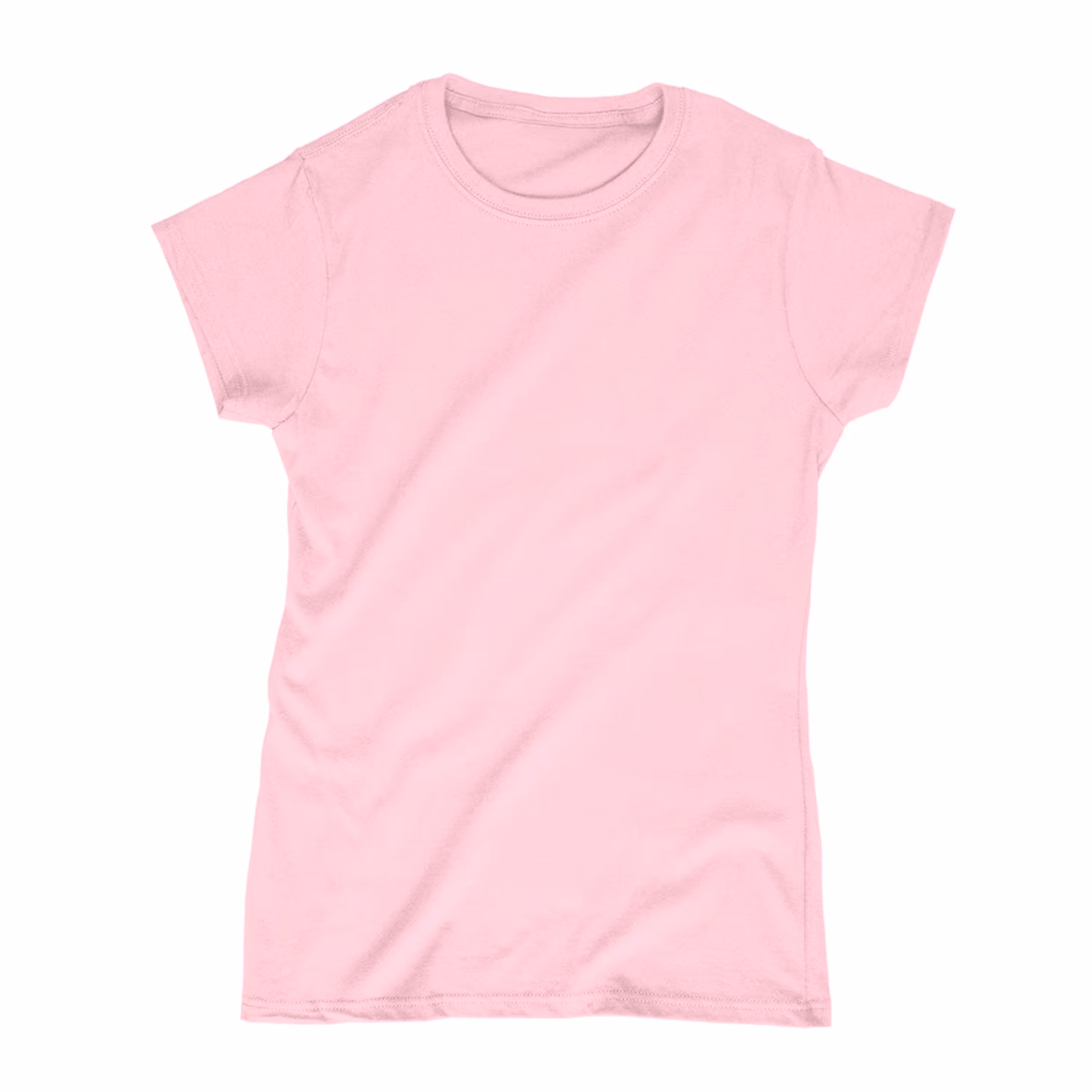 تیشرت نخی آریوس صورتی آستین کوتاه زنانه (دارای سایزبندی)