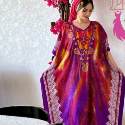 پانچو زنانه نخی وارداتی مدل رنگین کمان دارای بندتنظیم سایز