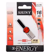 فلش مموری ایکس انرژی مدل Shiny USB 2.0 ظرفیت 16 گیگابایت