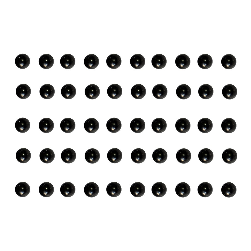 پکیج 50 عددی گل اصلی مشکی فلزی بازی گل یا پوچ کد GM50