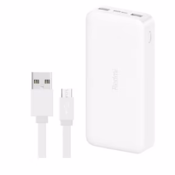 شارژر همراه شیائومی مدل Redmi ظرفیت 20،000 میلی آمپرساعت به همراه کابل تبدیل microUSB
_ گروه شتابان