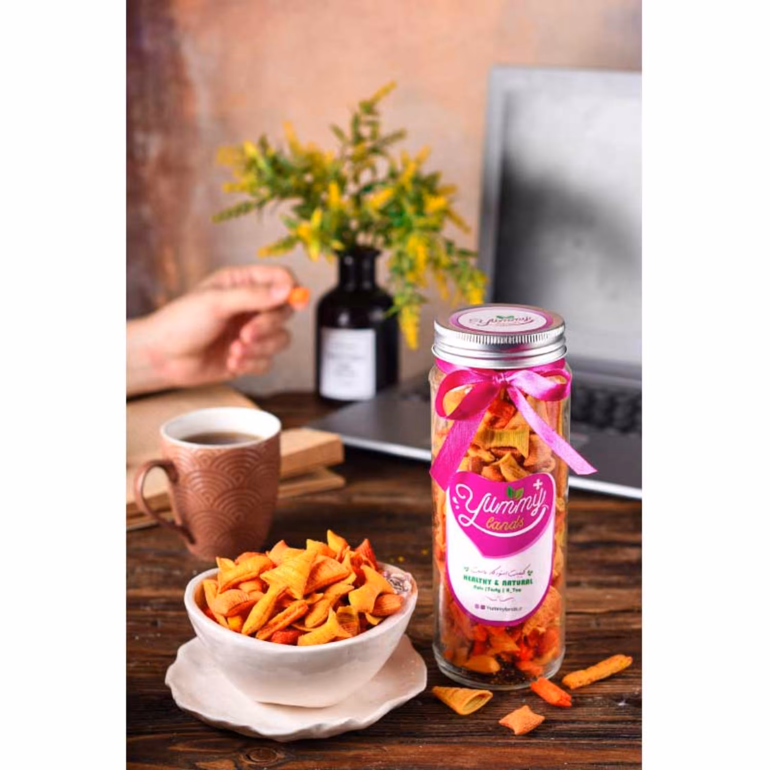 چیپس ترکیه ای نمکی در پاکت