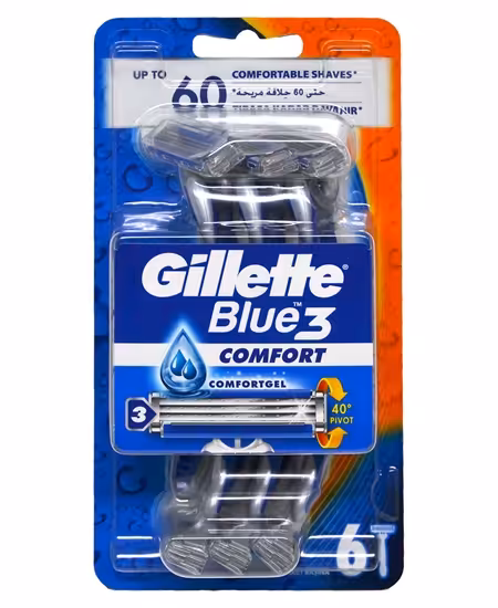 ژیلت بلوتری سه لبه GILLETTE BLUE6