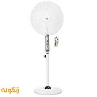 پنکه پایه بلند ریموت دار پارس خزر مدل 4010R - زنگوله