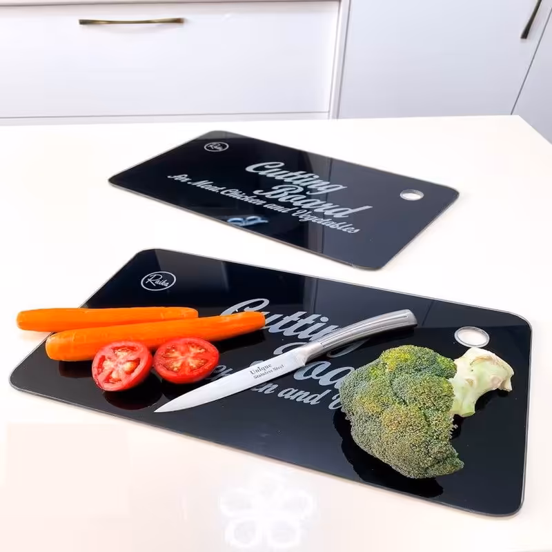 تخته گوشت شیشه ای رایکا