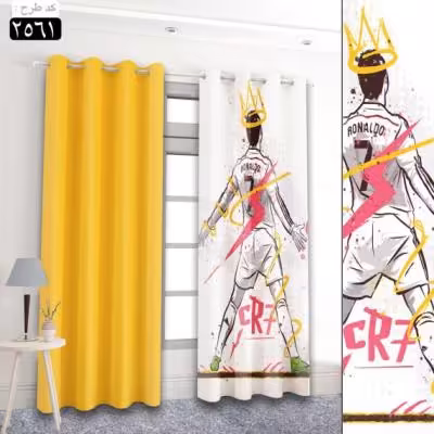 پرده تصویری طرح کریستین رونالدو