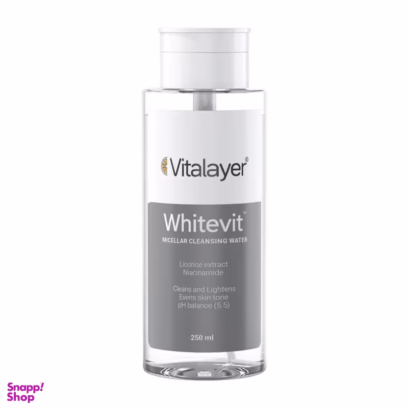 میسلار واتر ویتالیر مدل White Vit حجم 250 میلی لیتر