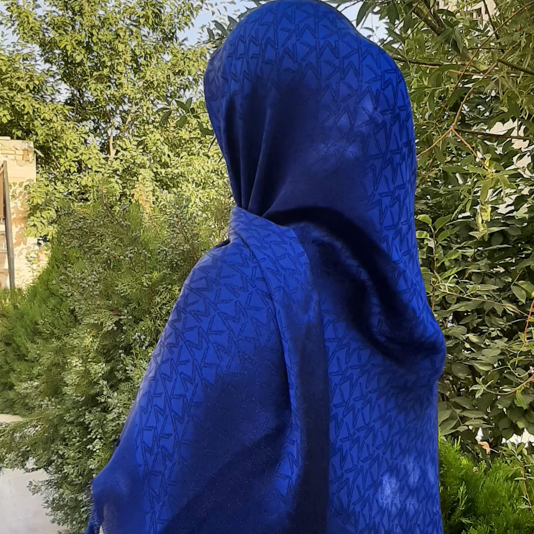 روسری نخ ابریشم لمه