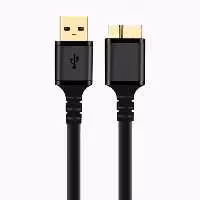 کابل Micro-B USB 3.0 کی نت پلاس 1٫5 متری مدل KP-CUAMHDD15