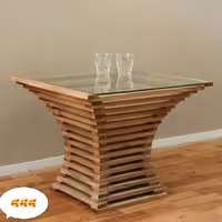 میز جلو مبلی و دکور و کنار مبلی ساخته شده تز چوب طبیعی ارسال با باربری به سراسر کشور