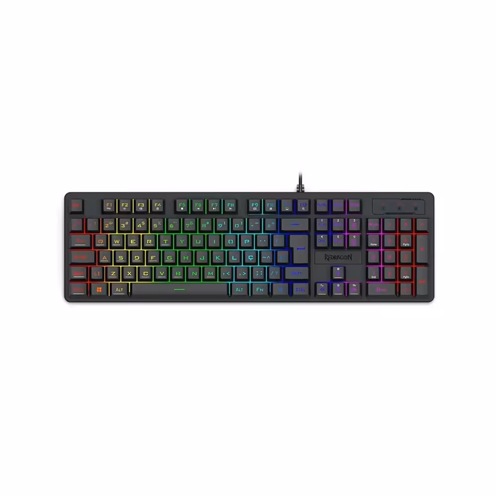 کیبورد گیمینگ با سیم ردراگون مدل Netherbane K521 RGB