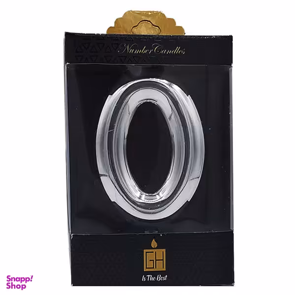 شمع تولد طرح عدد 0