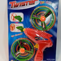 تفنگ فرفره ای همراه دو فرفره پرتابی تویستر